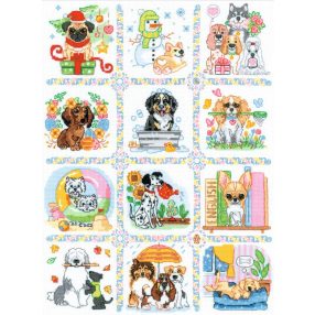 2245 Dog Calendar 30x40 cm