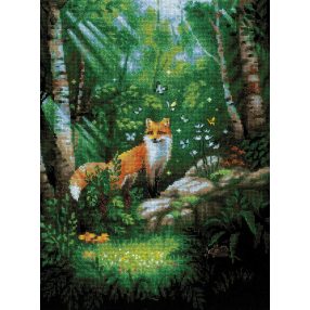 2251 Fox in the Forest 30x40 cm