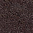 mh-42038 Petite Glass Beads Matte Chocolate