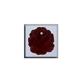 mh-12014 Glass Treasures Medium Rose-Matte Ruby