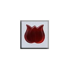 mh-12026 Glass Treasures Medium Tulip-Matte Siam