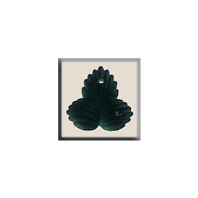 mh-12033 Glass Treasures Modified Fleur de Lis Gr.Turmaln