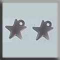 mh-12046 Glass Treasures Very Small Domed Star-Matte Rosa