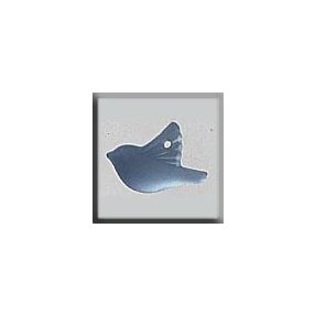 mh-12051 Glass Treasures Small Bird-Blue