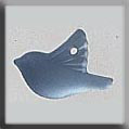 mh-12051 Glass Treasures Small Bird-Blue