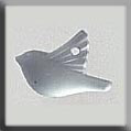 mh-12052 Glass Treasures Small Bird-Matte Crystal