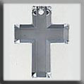 mh-12053 Glass Treasures Traditional Cross-Crystal