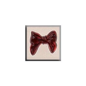 mh-12056 Glass Treasures Bow-Red