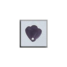 mh-12064 Glass Treasures Flat Bell Flower-Amethyst