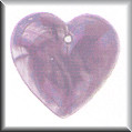 mh-12078 Glass Treasures Crystal Iridis Heart