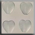 mh-12087 Glass Treasures Medium Chnld Heart-Matte Crystal