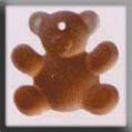 mh-12120 Glass Treasures Teddy Bear-Brown