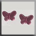 mh-12121 Glass Treasures Butterfly-Matte Rose