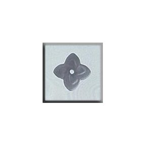 mh-12142 Glass Treasures Satr Flower-Matte Rosaline