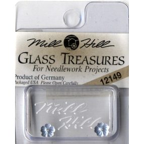 mh-12149 Glass Treasures Very Petite Flower-M. Sapphir