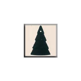 mh-12179 Glass Treasures Lg. Christmas Tree-M. Tourmaline