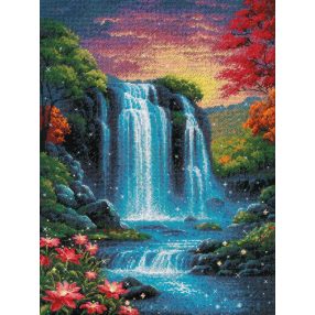 2274 Varázslatos vízesés 30x40 cm