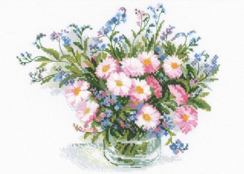 2277 Gentle Daisies 30x21 cm