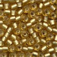 mh-16031 Pony Beads 6/0 Frosted Gold