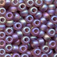 mh-16610 Pony Beads 6/0 Frosted Lilac