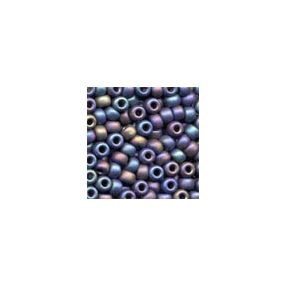 mh-16611 Pony Beads 6/0 Frosted Jewel Tones