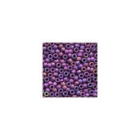 mh-18827 Pony Beads 8/0 Matte Confetti Amethyst