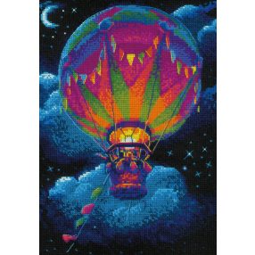 2290 Hőlégballon 21x30 cm
