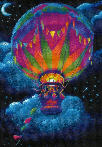 2290 Hőlégballon 21x30 cm