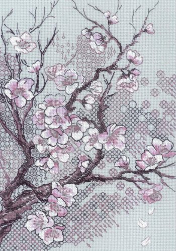 2298 Szilvafa virágzás 21x30 cm