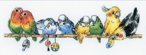 2317 Parrots 40x15 cm