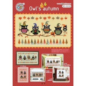 so-g124 Owl's Autumn - Soda Stitch