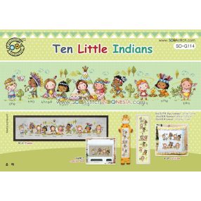 so-g114 Ten Little Indians - Soda Stitch