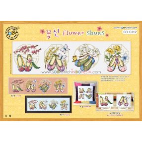 so-g112 Flower Shoes - Soda Stitch