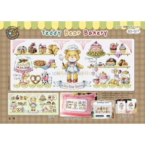 so-g077 Teddy Bear Bakery - Soda Stitch