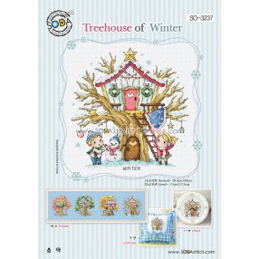so-3237 Treehouse of Winter - Soda Stitch