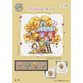 so-3236 Treehouse of Fall - Soda Stitch