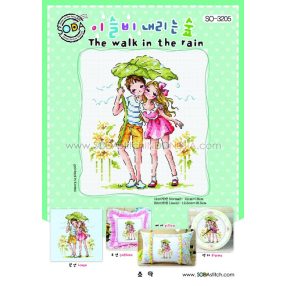 so-3205 The Walk in the Rain - Soda Stitch