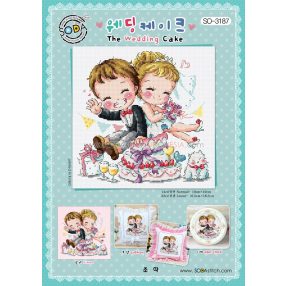 so-3187 The Wedding Cake - Soda Stitch