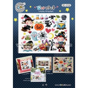 so-3152 Little Witches - Soda Stitch