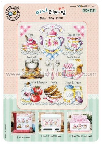 so-3121 Mini tea idő - Soda Stitch