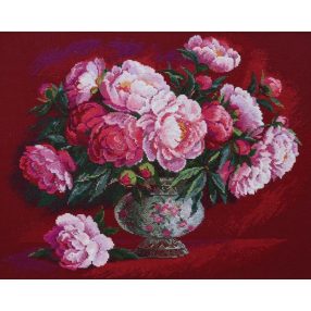 2345 Csodás bazsarózsák 50x40 cm