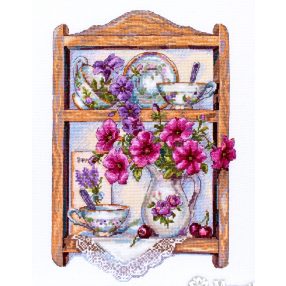 SK117 Petunias 21x31 cm