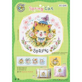 so-3240 Spring Cat - Soda Stitch