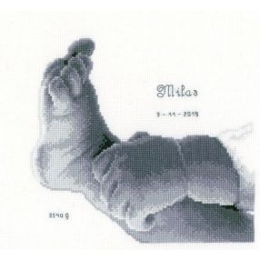 PN-0158042  Little baby foot 18x17 cm