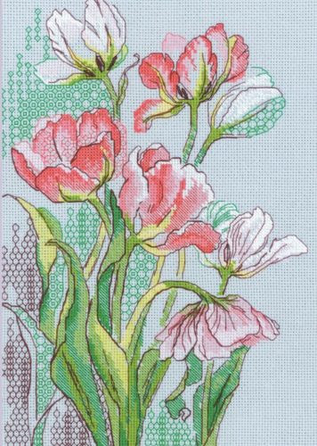 2354 Kecses tulipánok 21x30 cm