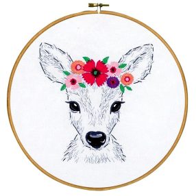 PN-0170263 Őzike virágokkal 24 cm