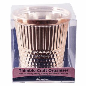 Thimble desk craft organiser 12,5x12 cm
