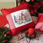 ci-110-041 Winter house 20x17 cm