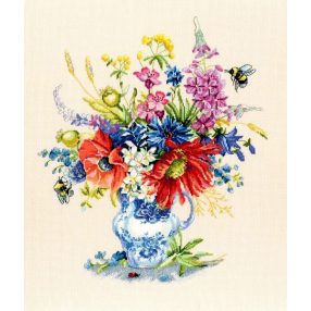 M627 Summer in a bunch 34,5x37,5 cm