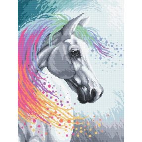 10203 Enchanted horse 37x49 cm